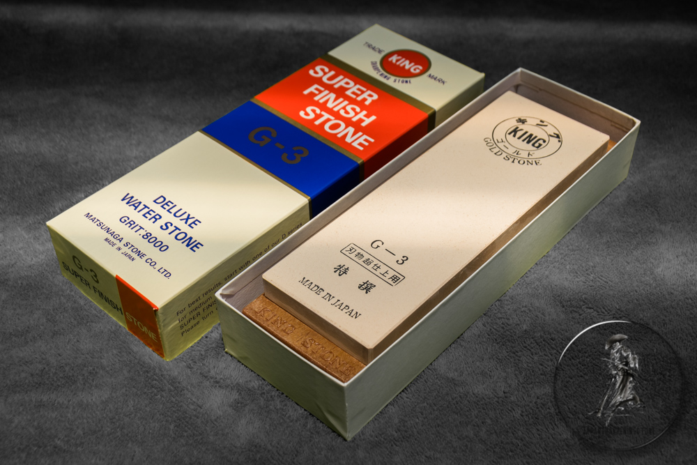 King SuperFinishingstone G-3#8000 (มีฐานรอง)