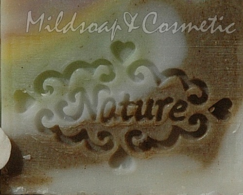 NATURE ROMANCE SOAP STAMP 2.7 X 3.7 CM.