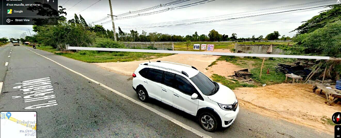 ขายที่ดินสวยราคาถูกติดถนนแจ้งสนิทกว้าง141เมตรงานละ4.9แสนอ.บรบือจ.มหาสารคามใกล้สน.ปตท.170เมตรใกล้โรงเรียนบรบือวิทยาคาร 1.7 กม.เหมาะทำธุรกิจ(แบ่งขายหรือขายยกแปลง)