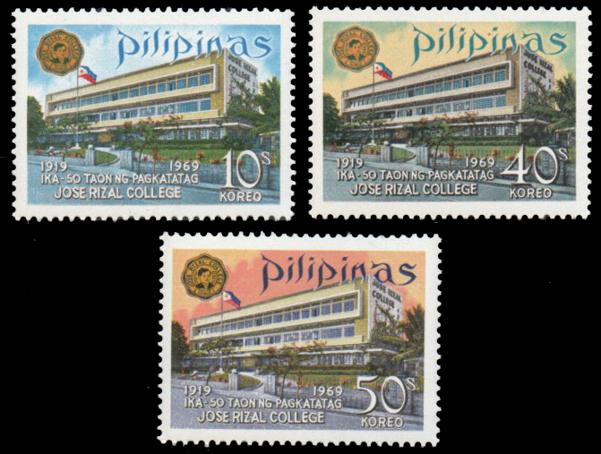 1969 The 50th Anniversary of Jose Rizal College - Mandaluyong, Rizal, Philippines