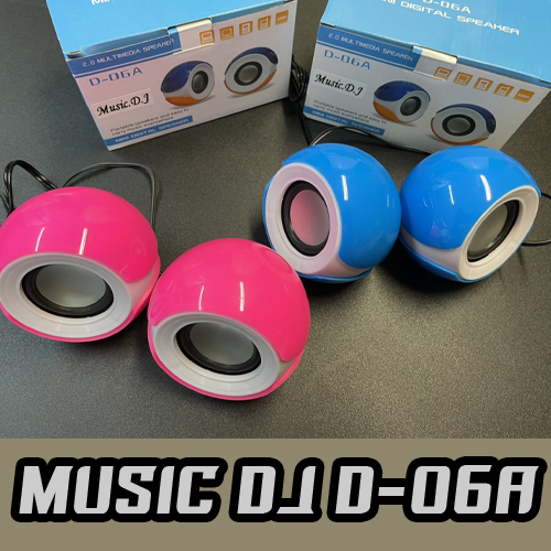 MUSIC DJ D-06A MINI SPEAKER USB SP-MJ-UB-D06XX