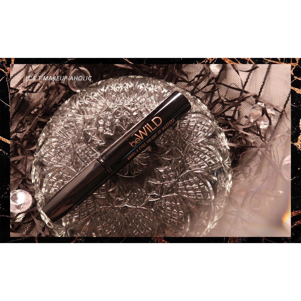 (1ชิ้น) beWiLD Angel’s Eyes Volume Up Mascara มาสคาร่า (No.10 BLACK)