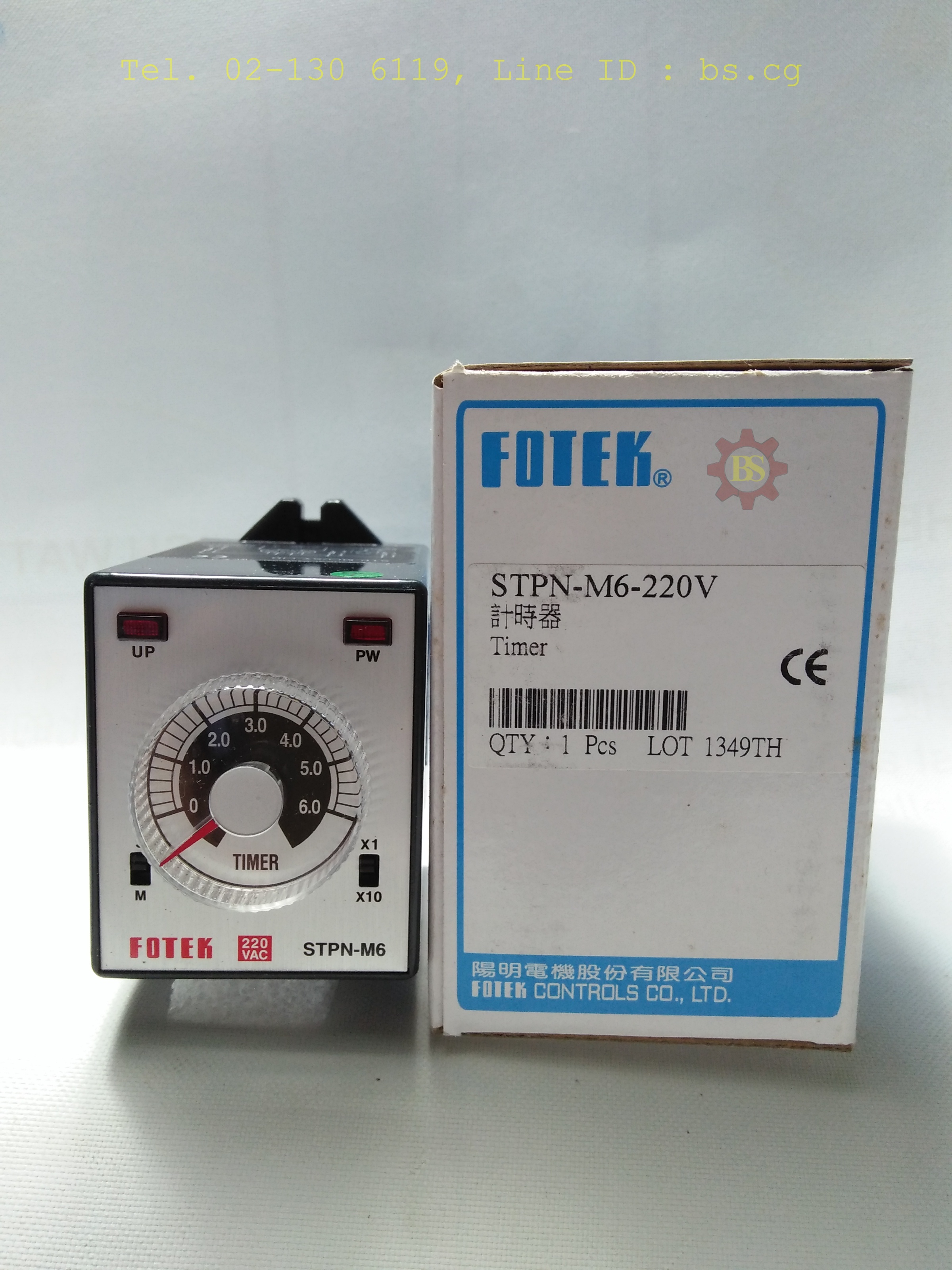 FOTEK: Timer STPN-M6-220V