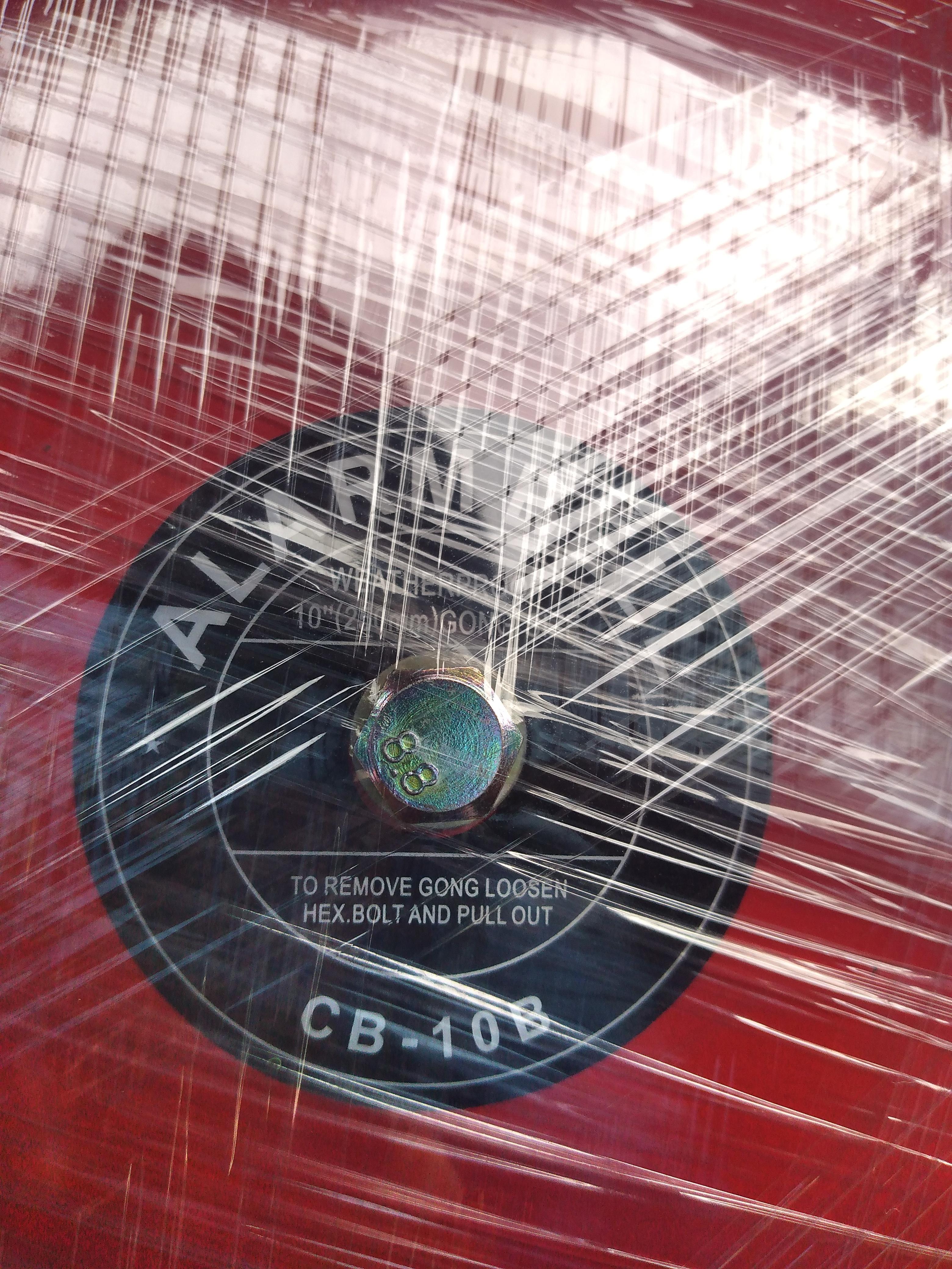 SHINOHAWA : Alarm bell CB-10B 10" 75-85db DC24V