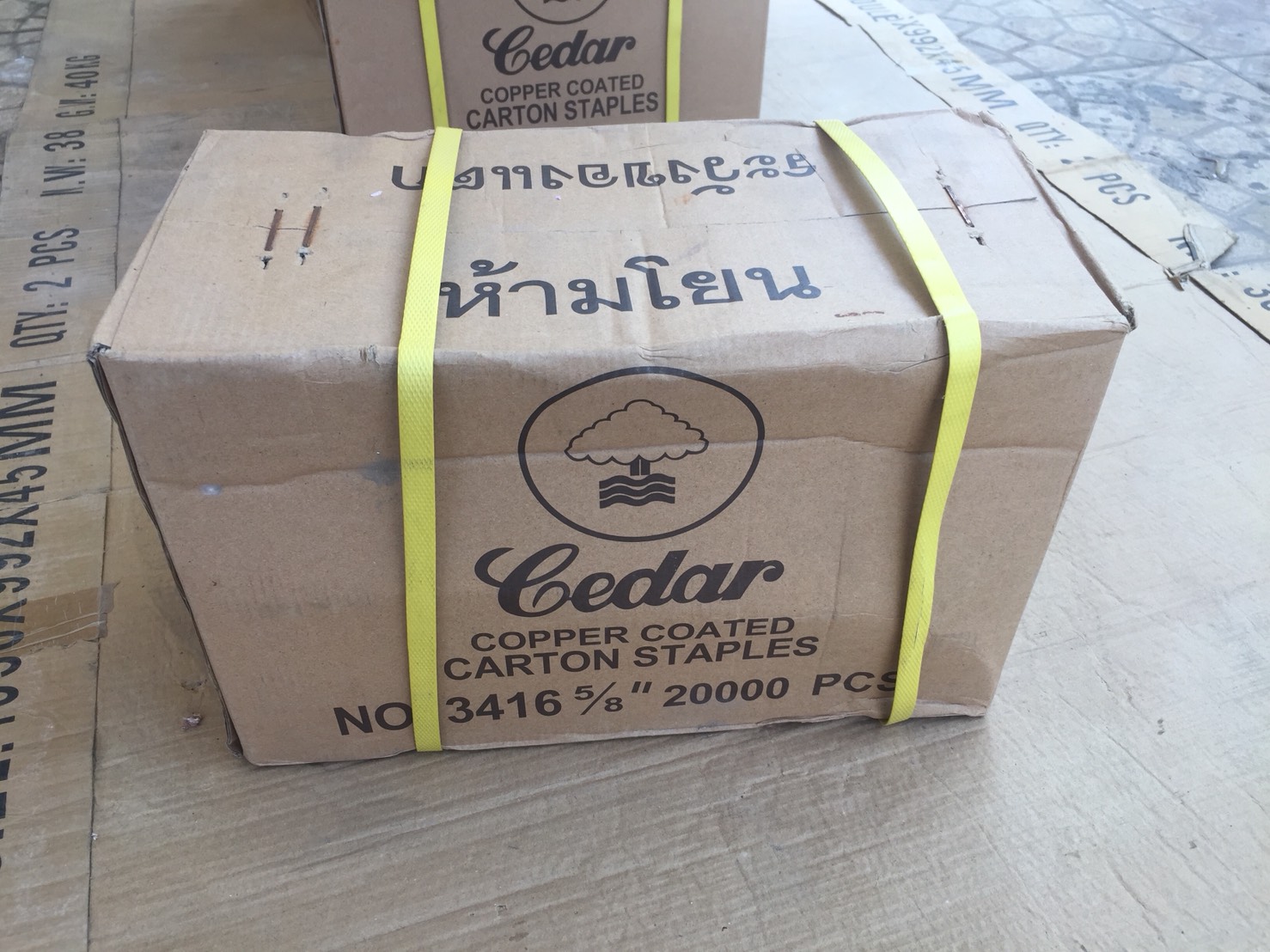 ลวดเย็บกล่อง Cedar