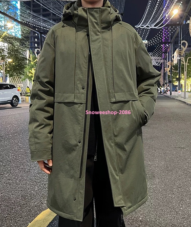 เสื้อโค้ทยาวบุหนา อุ่นได้ถึงติดลบ ไซส์ใหญ่พิเศษ L-8XL และ 3 สีสุดเท่ ใส่เที่ยวต่างประเทศหรือขึ้นเหนือก็เท่ได้ทุกองศา กันน้ำ กันลม กันหิมะครบจบในตัวเดียว ทรงยาวเหนือเข่า ดูแพง ใส่แล้วหุ่นดูสูงเพรียว มีฮู้ดปรับได้ ใส่สบายไม่อึดอัด