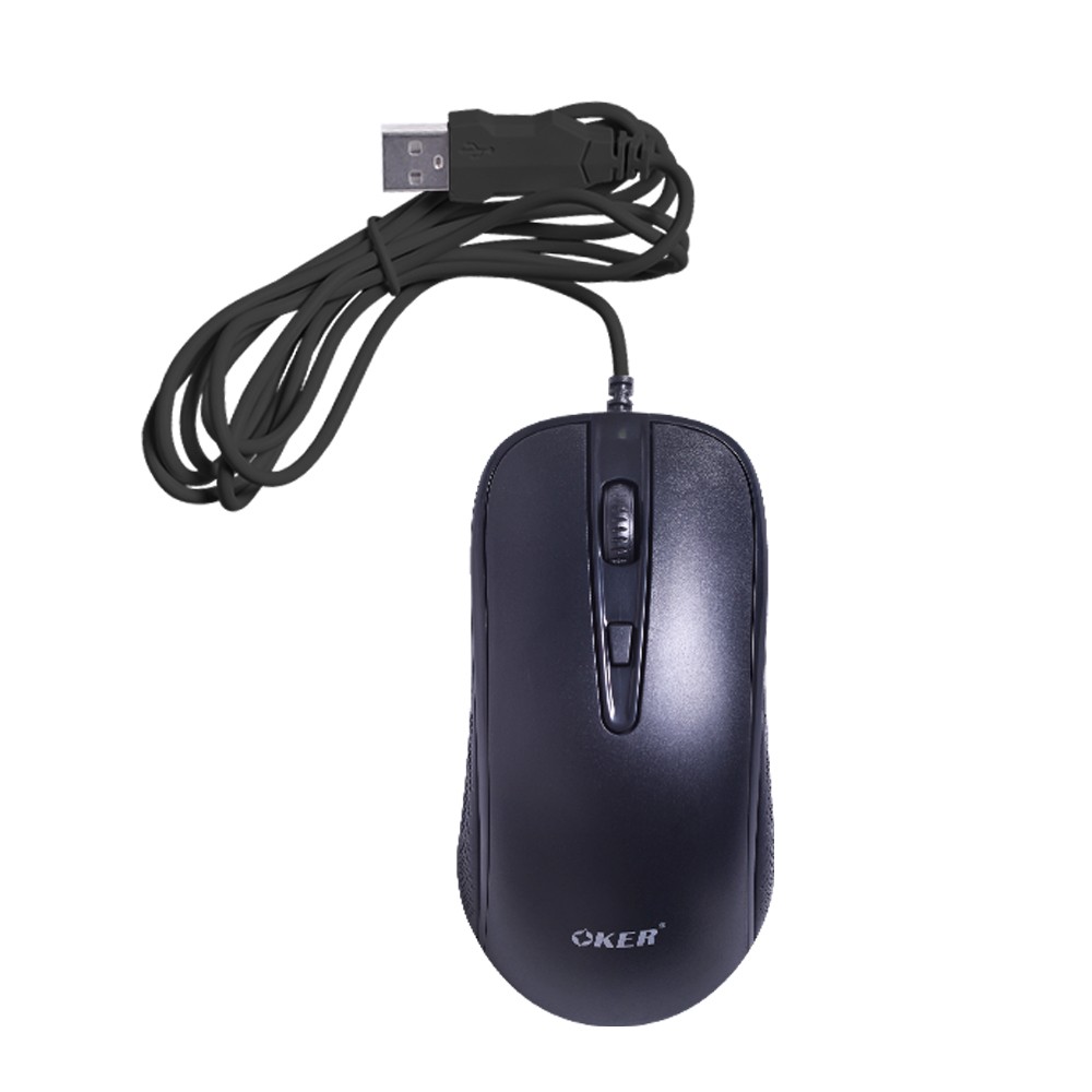 M218 OKER MOUSE USB LED 2400DPI MO-OK-OU-218BK