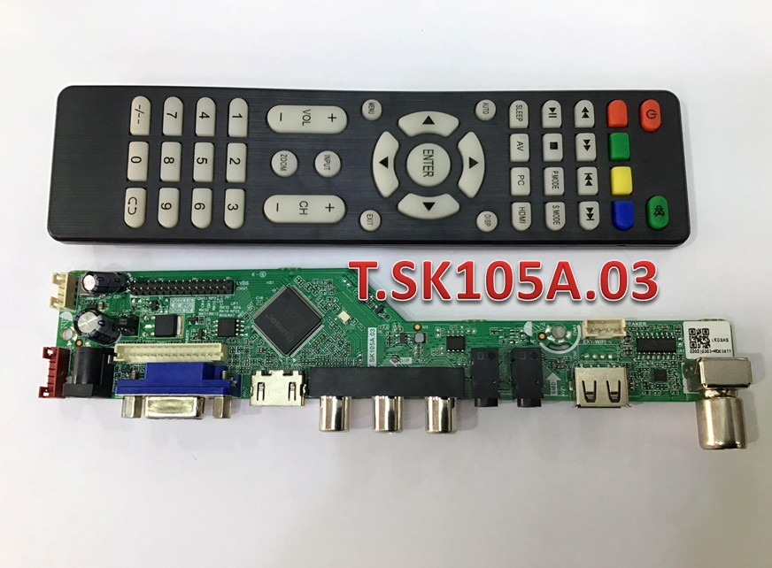 บอร์ดแปลง T.SK105A.03 (มีเมนูไทย)