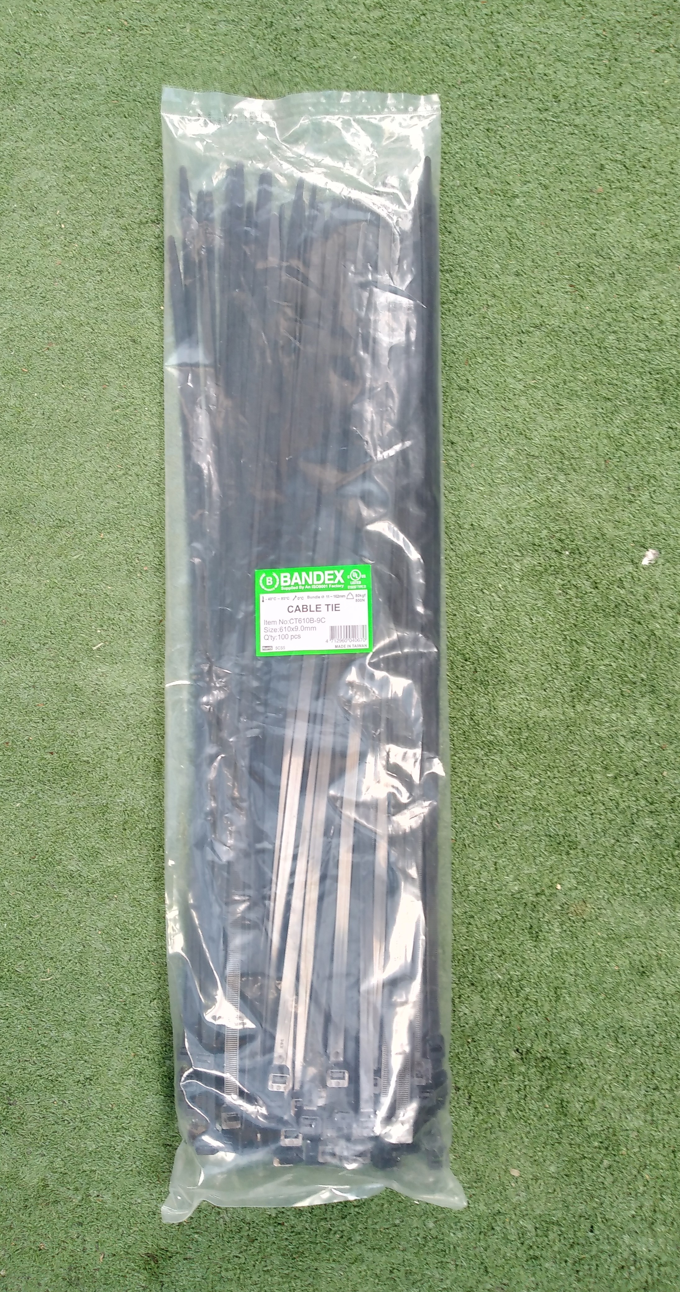 BANDEX : เคเบิลไทร์ CT-610B-9C 24 " สีดำ