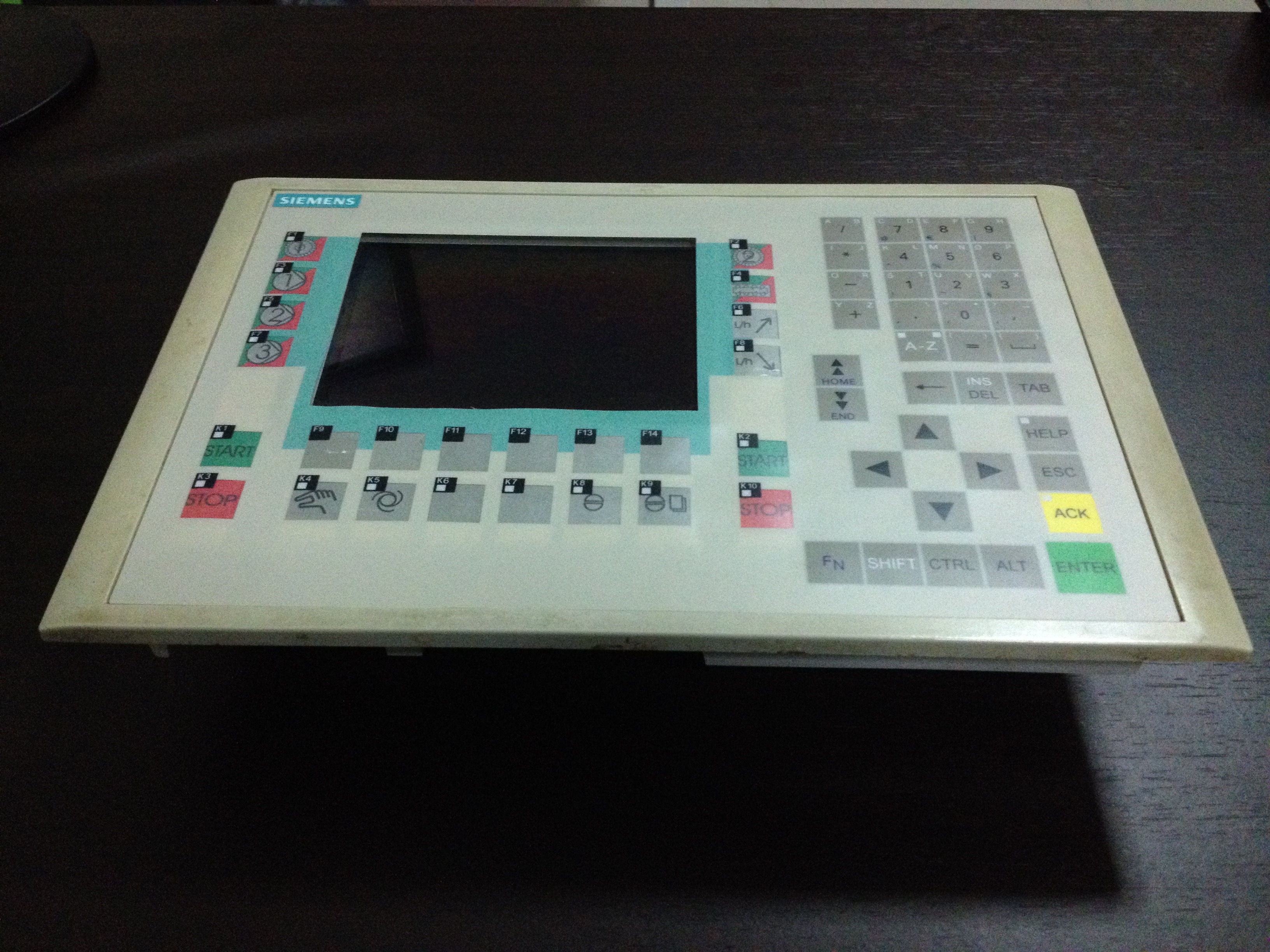 SIEMENS SIMATIC OP 270 KEY 6" 6AV6 542-0CA10-0AX0