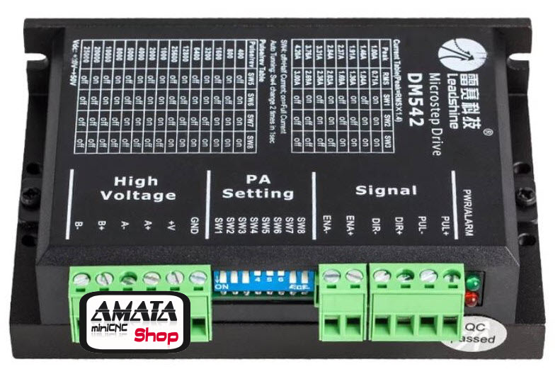 DM542 (Leadshine Genius) Stepper Driver (Nema17/Nema23)