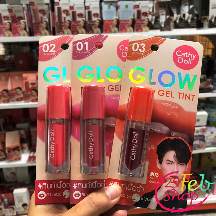 Cathy Doll Glow Gel Tint โกลว์เจลทินท์ เคที่ดอลล์ 2.4g
