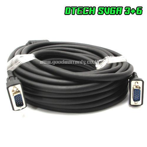 Super VGA DTECH CABLE 15M/M PIN 3+6 CV-DT-SV-xxxxx