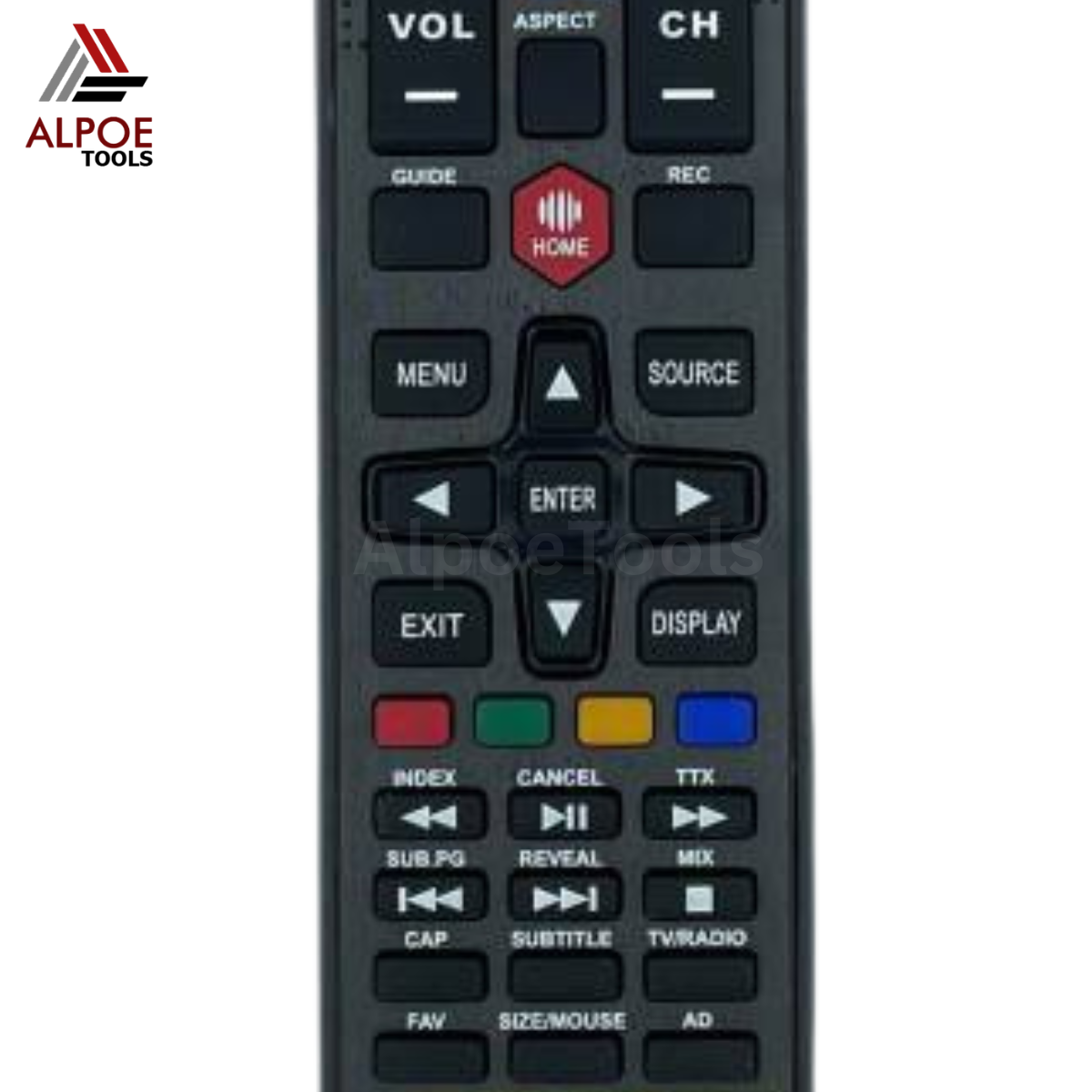 รีโมททีวี Altron รหัส LTV-4005 (ไม่มีคำสั่งเสียง) ปุ่ม Media สำหรับ LED / Smart TV