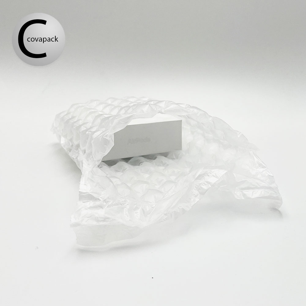 Covapack ม้วนฟิล์ม ซองบับเบิ้ลกันกระแทก ขนาด 32x20cm หลังเป่าลม23x15cm ยาว 200เมตร ใช้กับเครื่องทำพลาสติกกันกระแทก