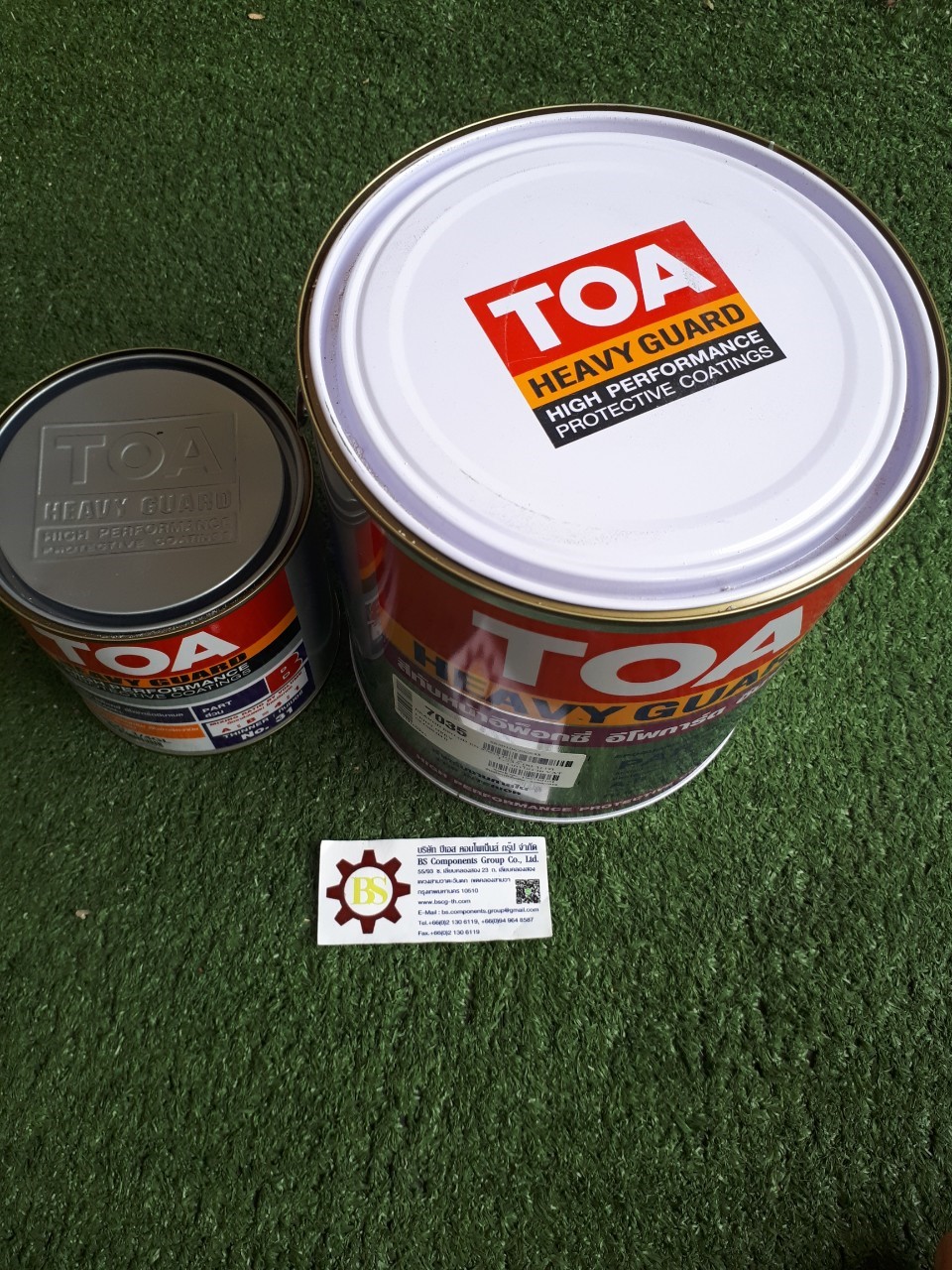 สีอีพ็อกซี่ อีโพการ์ด A+B TOA RAL7035 L.gray ภายใน