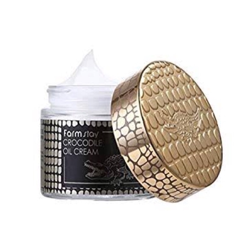 Farmstay Crocodile Oil Cream 70g. ครีมน้ำมันจระเข้สุดฮิตจากเกาหลี เคล็ดลับผิวสวย