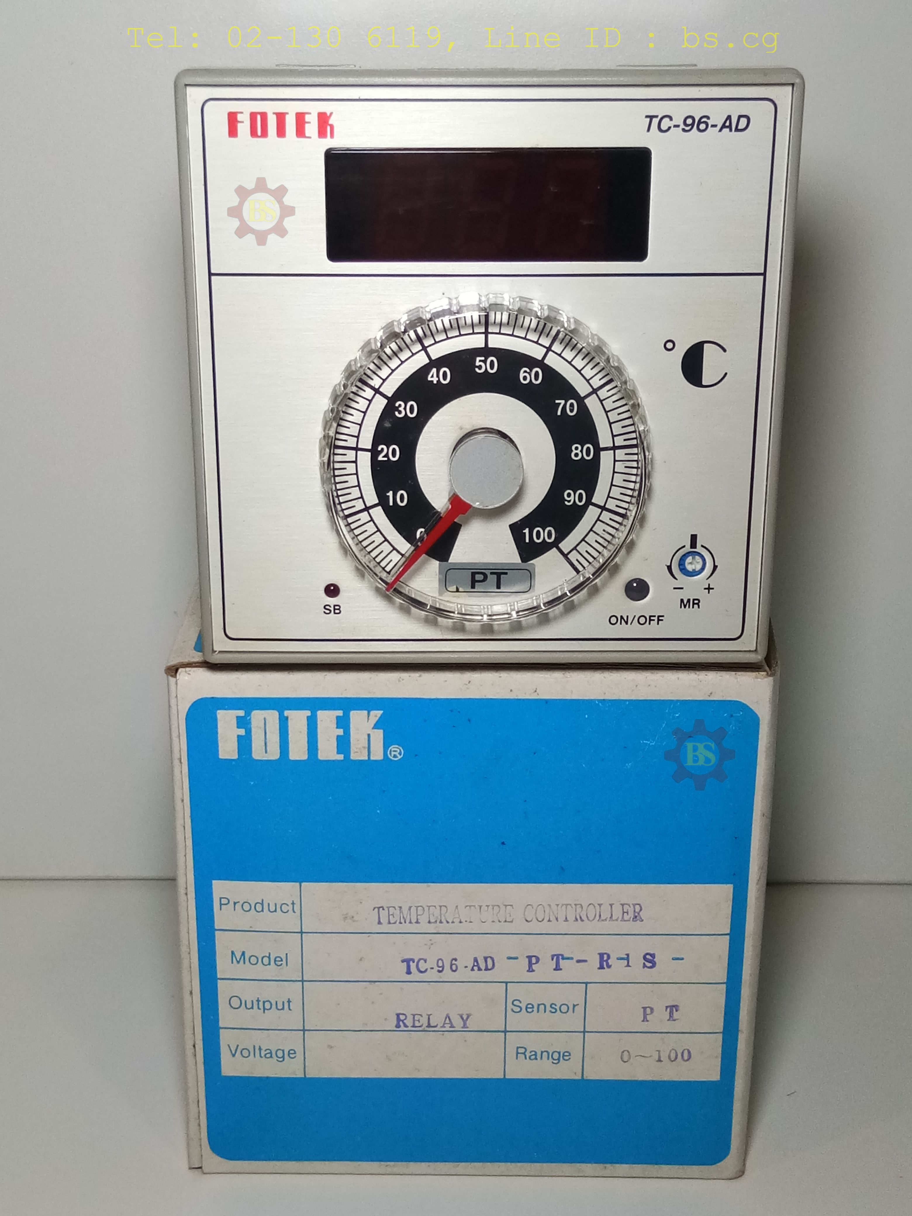 FOTEK : Temperature Controller TC96-AD-PT-R1S