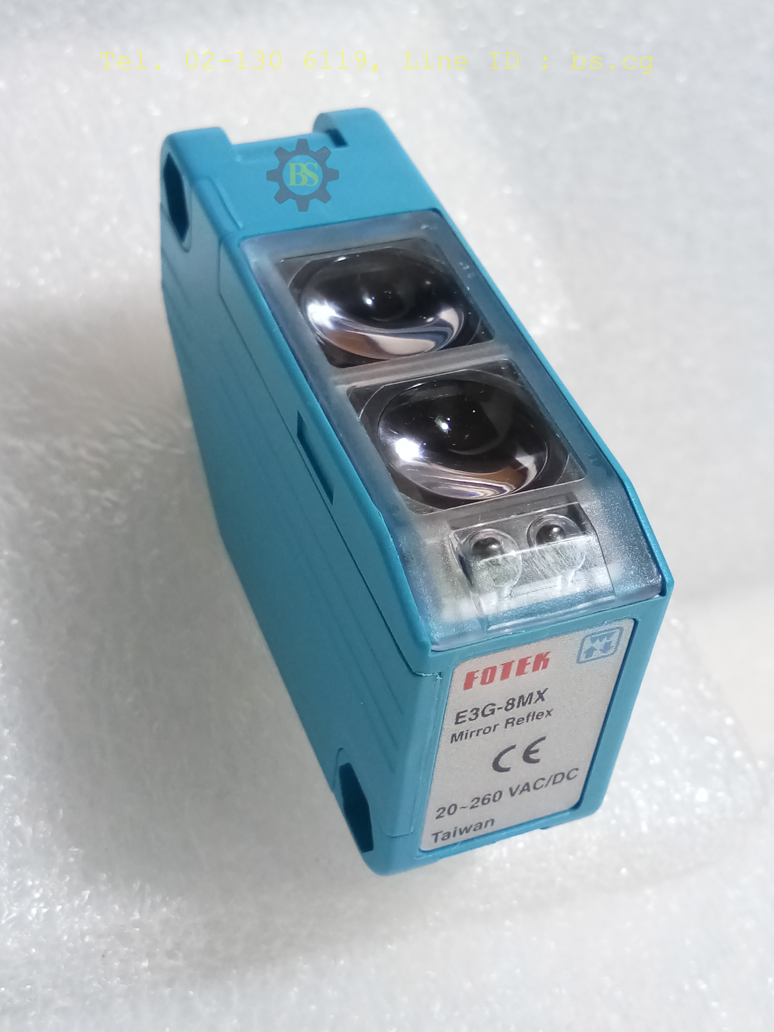 FOTEK: Free Power Photo Sensor E3G-8MX+MR-1+BR-1