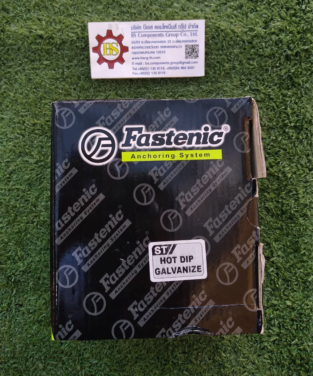 Fastenic : พุกเหล็ก 3/8" ชุบHDG (30ชิ้น/กล่อง)