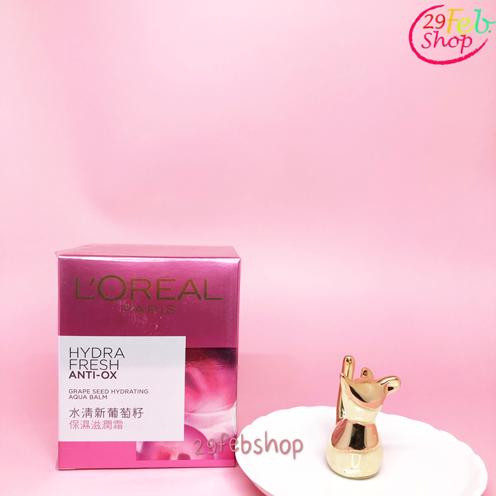 L’Oreal Paris Hydra Fresh Anti-ox Aqua Balm 50ml บำรุงผิวหน้า ลอรีอัล