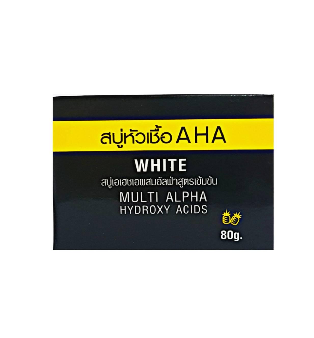 AHA WHITE MULTI ALPHA HYDROXY ACIDS Soap 80 g.