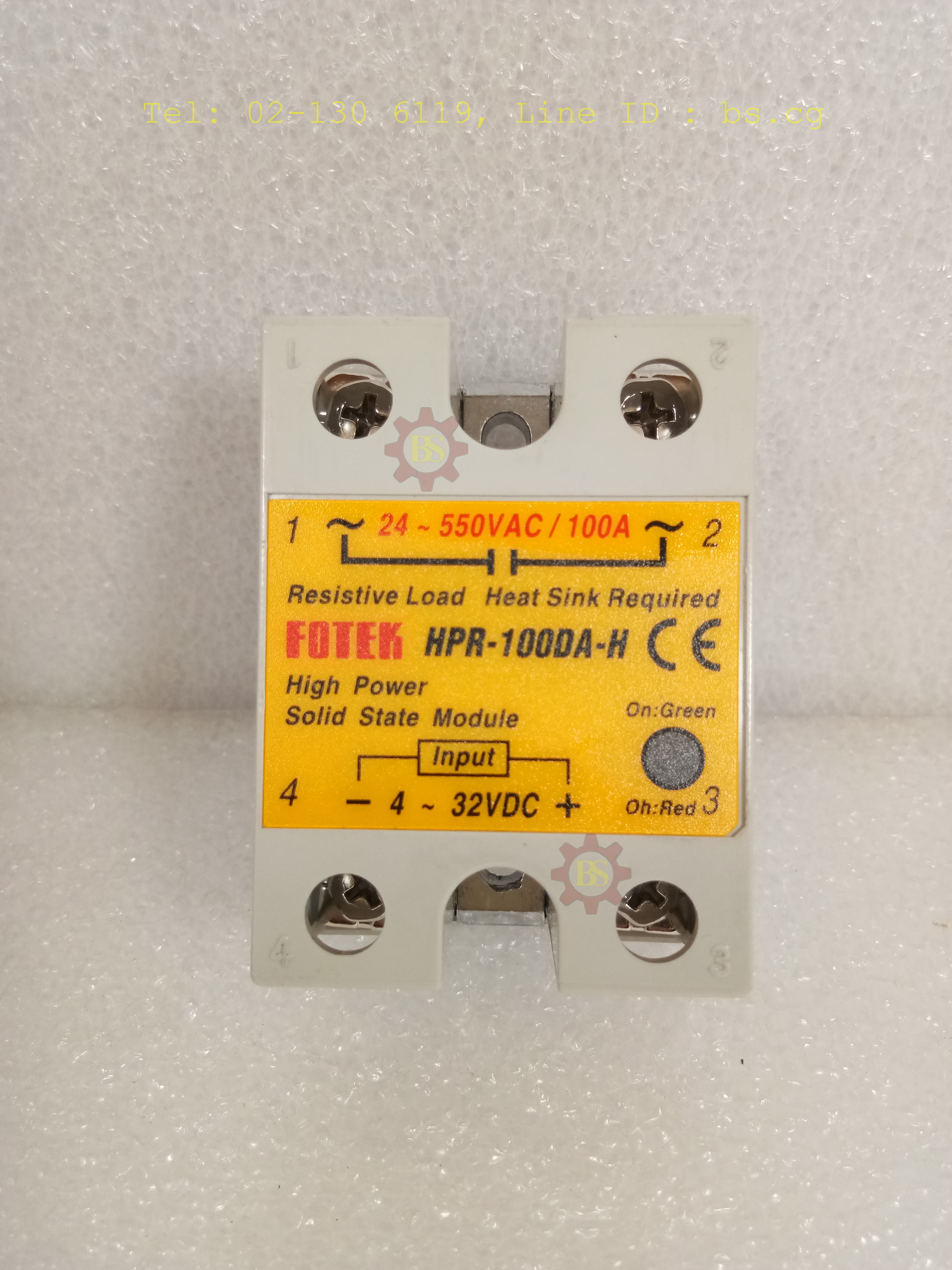 FOTEK : Solid State Module High Power HPR-100DA-H