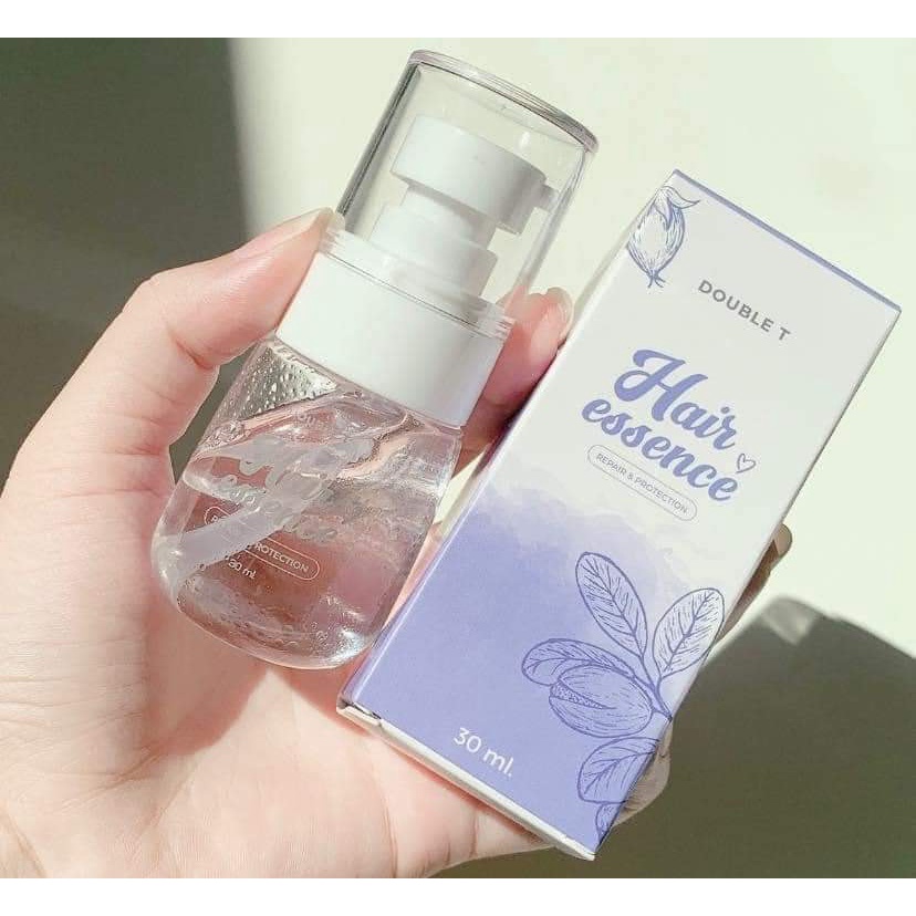 DOUBLE T HAIR ESSENCE แฮร์เอสเซ้นส์ เซรั่มบำรุงผมเร่งผม เอสเซ็นส์ผม / Double T Hair Booster แฮร์บูสเตอร์ .