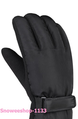 ถุงมือสกี ถุงมือกันหิมะ กันหนาวใส่ติดลบพร้อมสายปรับขนาดใส่ได้ทั้งผู้ชายและผู้หญิง พร้อมทัชสกรีนเฉพาะสีดำ มี 5 สี