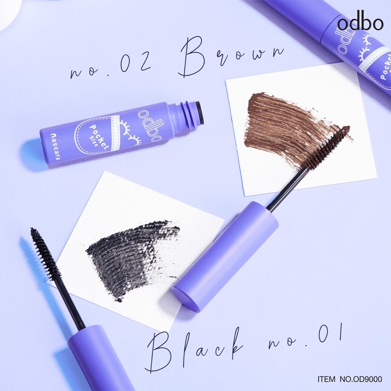 Odbo Pocket Size Mascara OD9000 มาสคาร่า มินิ พกพาง่าย