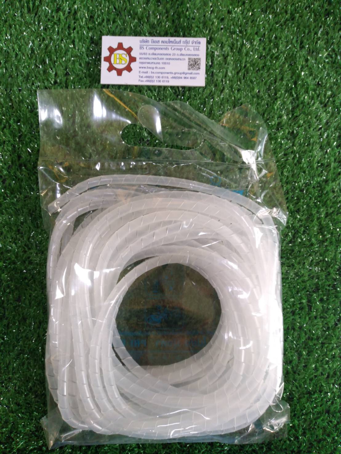 PRI : ไส้ไก่พันสายไฟ สีขาว PWB-06 10ถุง/กล่อง (10เมตร)