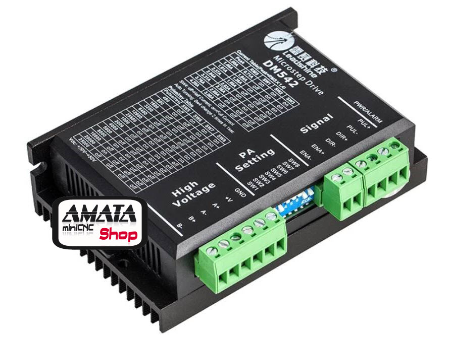 DM542 (Leadshine Genius) Stepper Driver (Nema17/Nema23)