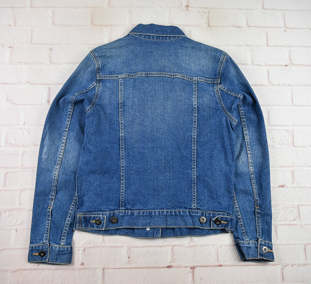 UNIQLO®แท้ อก 33 เสื้อแจ็คเก็ตยีนส์หญิง ยูนิโคล่ สียีนส์ เสื้อแขนยาว เนื้อผ้าดี