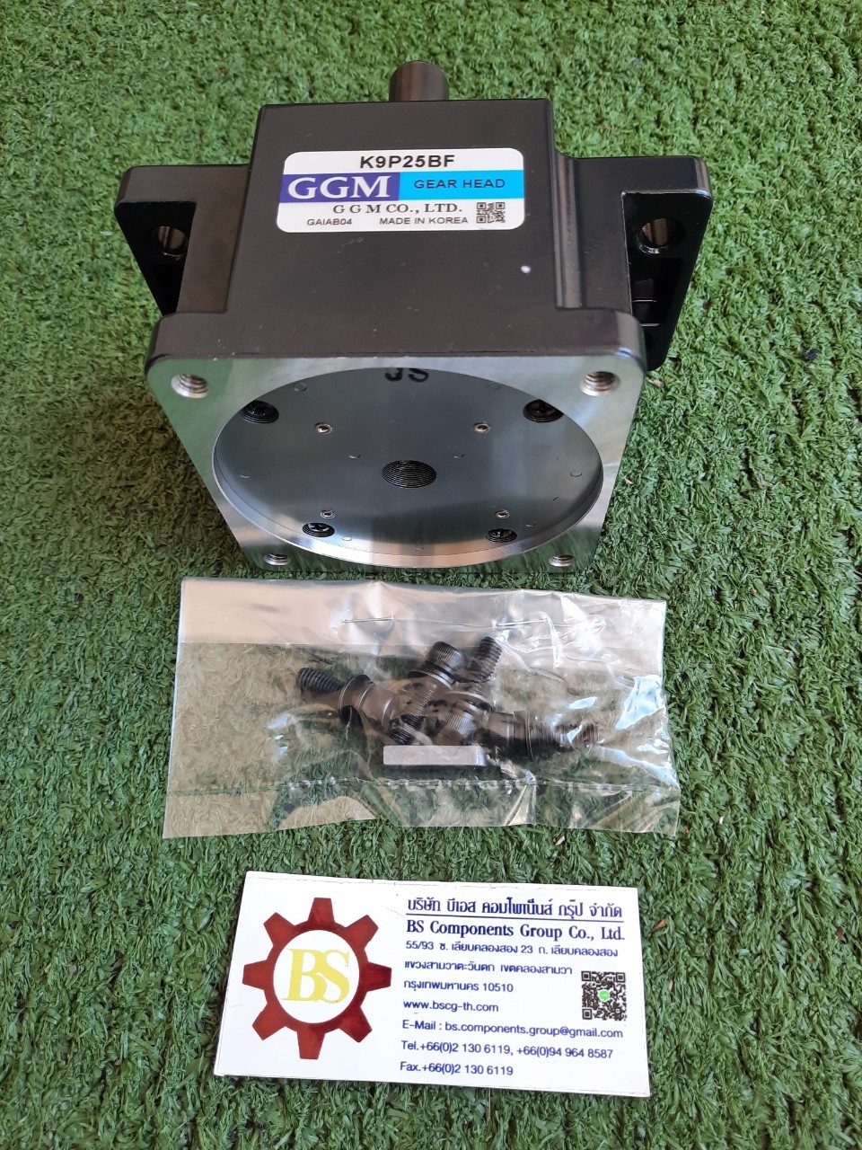 GGM : GEAR HEAD MODEL : K9P25BF