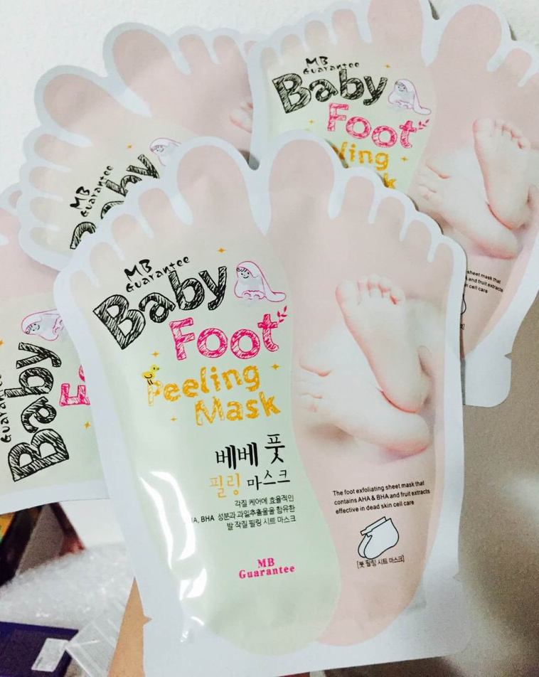 mb guarantee baby foot peeling mask