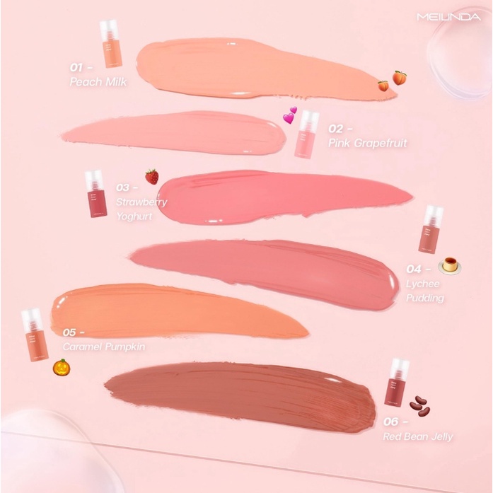 Meilinda Dewy Blush 5.5ml. MC5092 เมลินดา ดิวอี้ บลัช ลิควิด