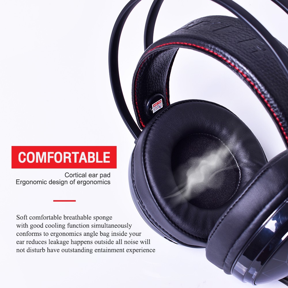 OKER K-5U แบบ USB 7.1 SOUND HEADPHONE+MIC GAMING SKU-02937