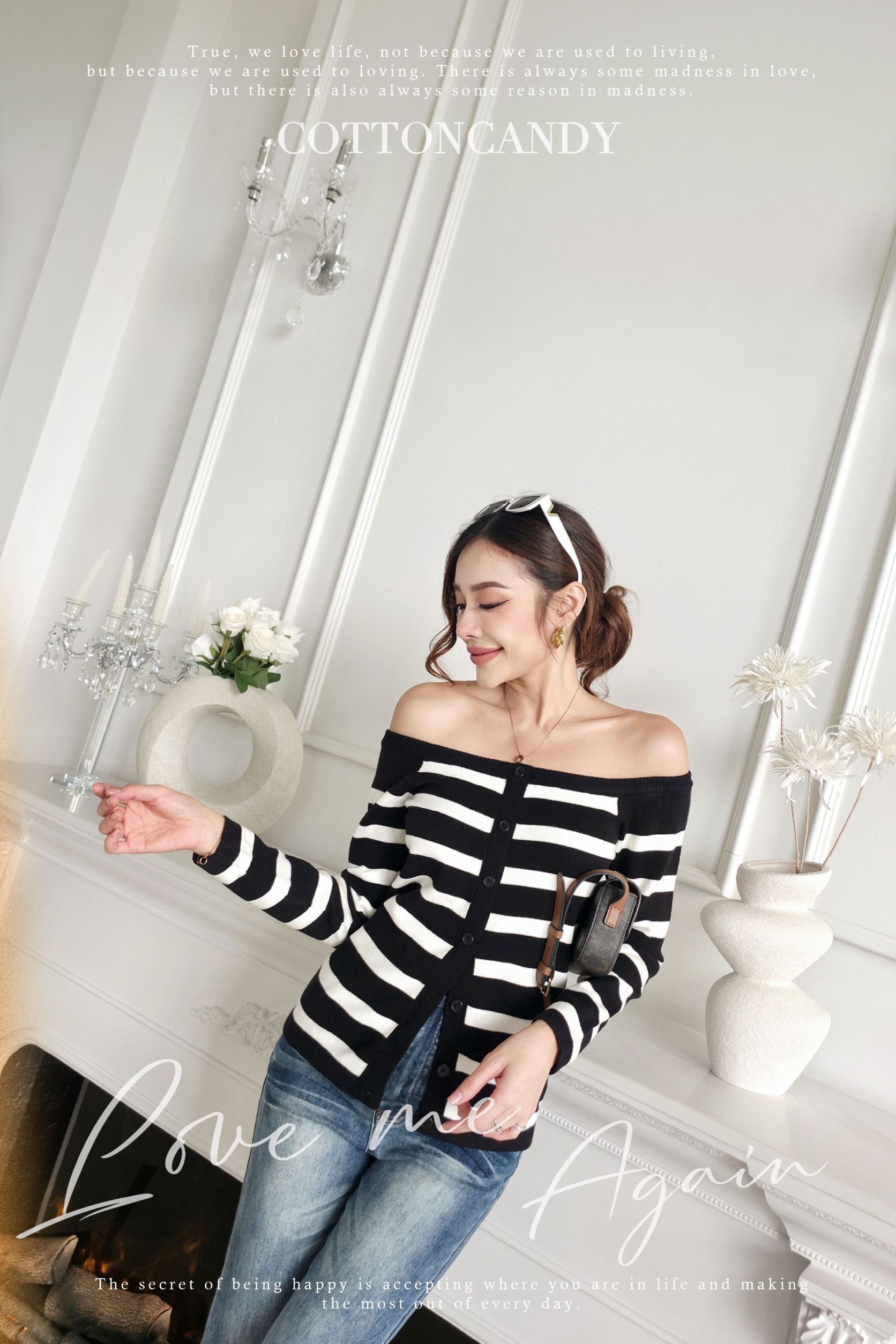 Tag#cottoncandy เสื้อแฟชั่น งานไหมทอเนื้อดีมากๆ ทรงปาดไหล่สวย ใส่แล้วดูดีสุดๆแน่นอนคร่าาา