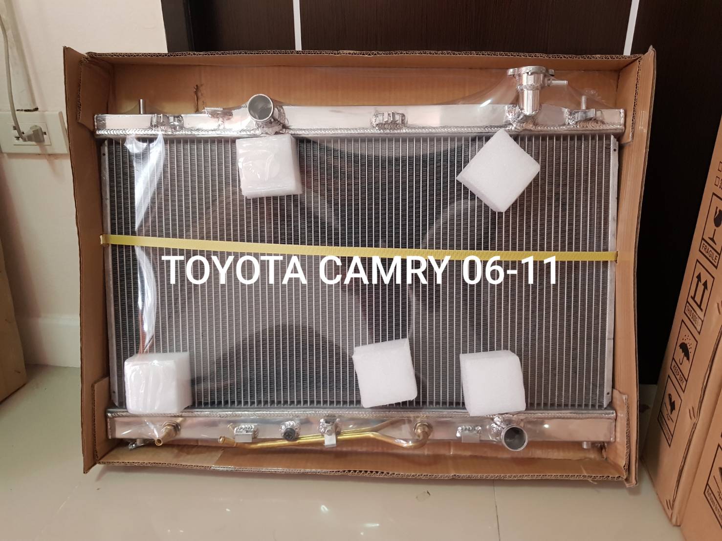 TOYOTA CAMRY ACV40/2AZ AT 2006-2011 อลูมิเนียมทั้งใบ หนา 26 มิล