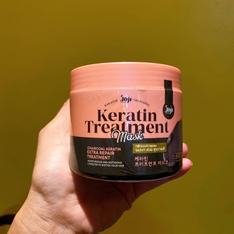 Joji Keratin Treatment Mask 300 กรัม และ 50 กรัม ทรีตเมนต์ผม เคราติน