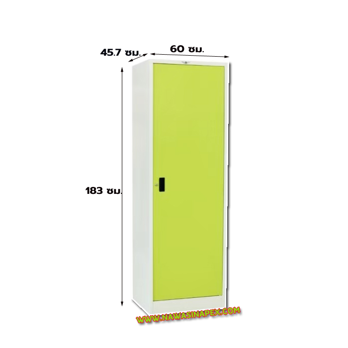 ตู้เหล็ก 2 บานเปิด มือจับแบบฝัง SC1D60