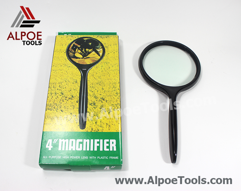 แว่นขยาย ด้ามดำ รุ่นกล่องเหลือง