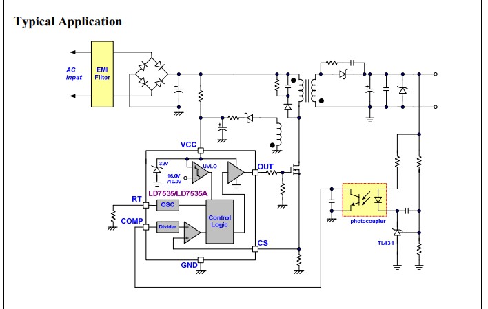 LD7535 (คัดเกรด)p1 35A และ PL3563 (ตัวถัง SOT23-6 )