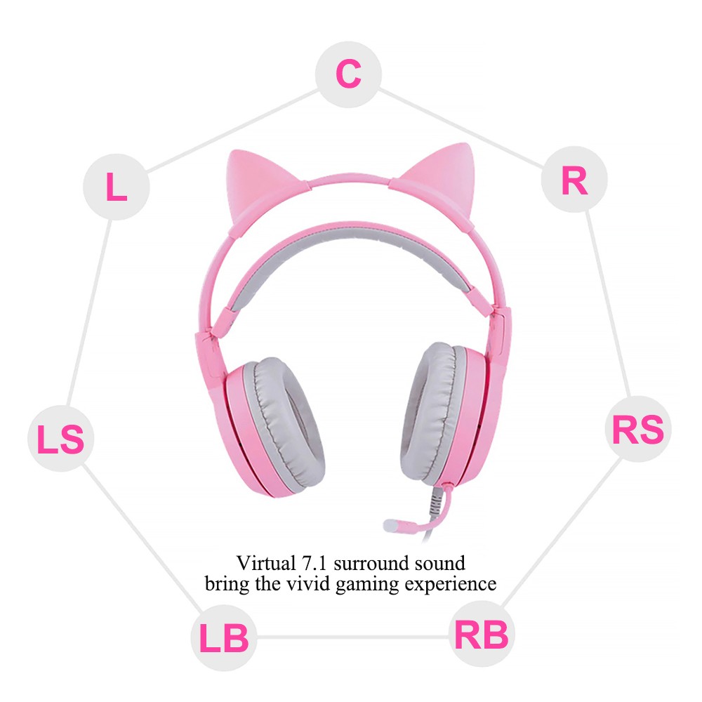 OKER G951 แบบ USB 7.1 SOUND HEADPHONE+MIC GAMING SKU-02936