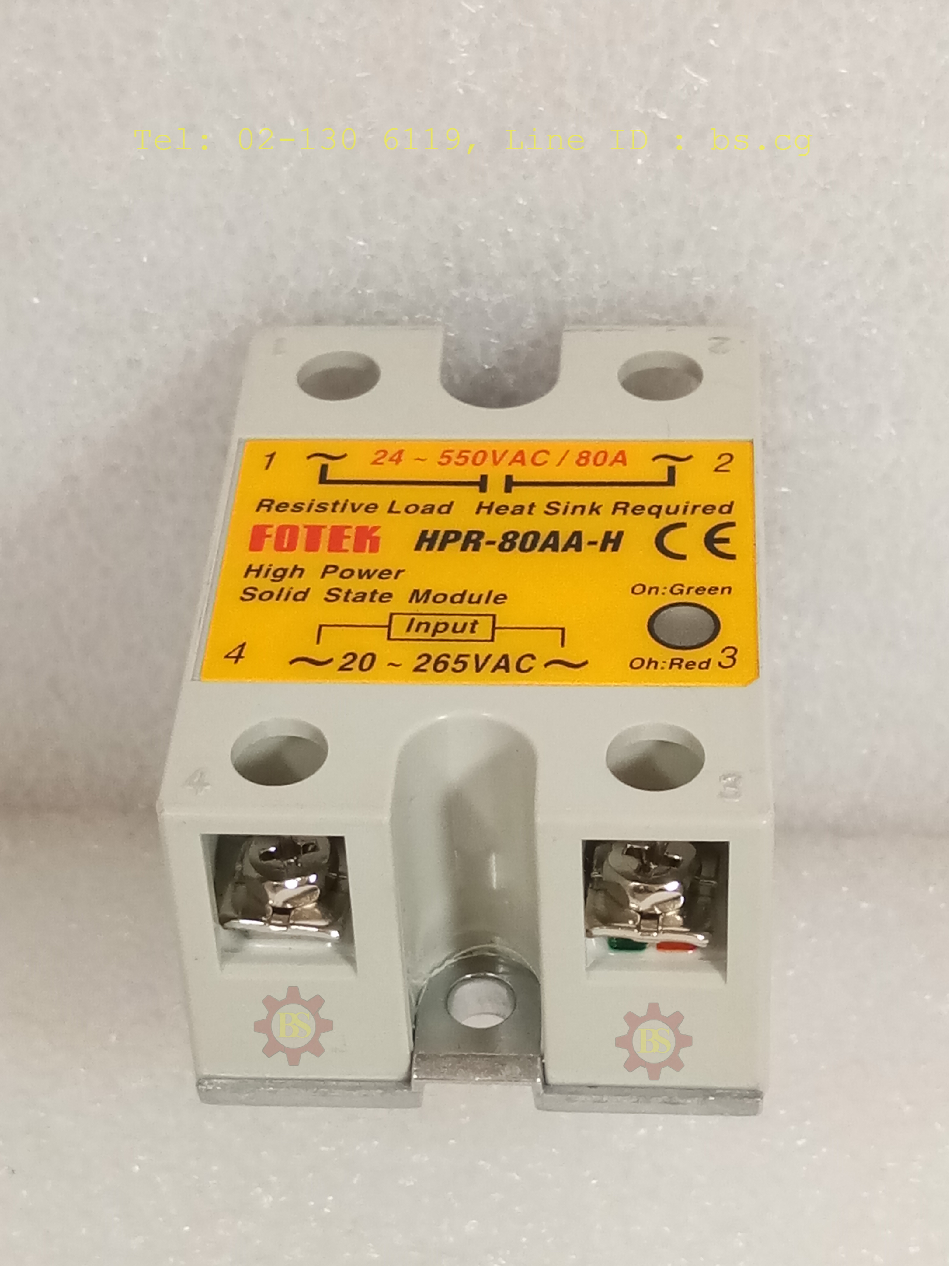 FOTEK : Solid State Module High Power HPR-80AA-H