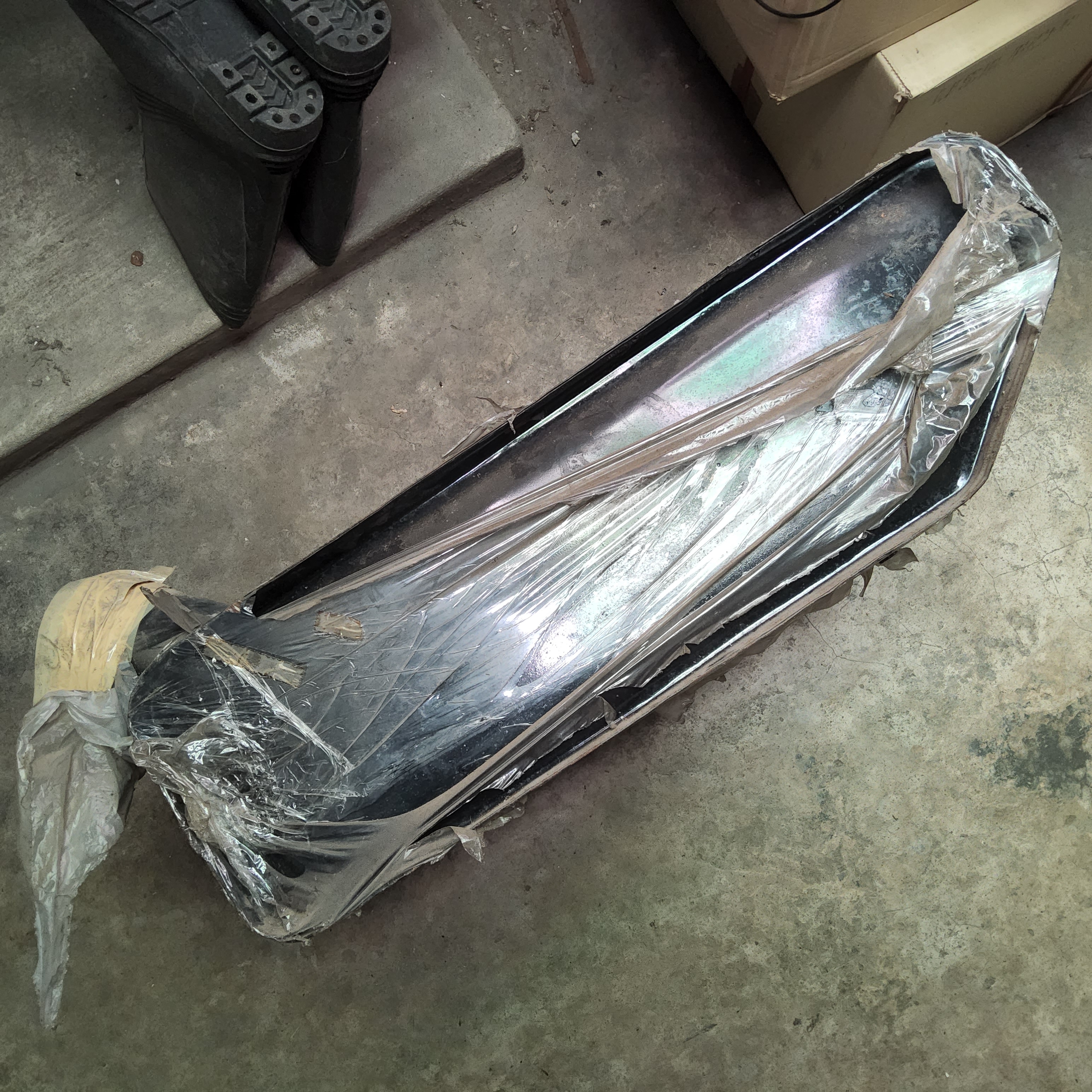 ถังน้ำมัน ปากใหญ่ รถจี๊ป จี๊ปเล็ก CJ5 CJ6 CJ7 WILLY JEEP M38 กว้าง 48 ซม ยาว บน 62 ซม ล่าง 52ซม สูง 20
