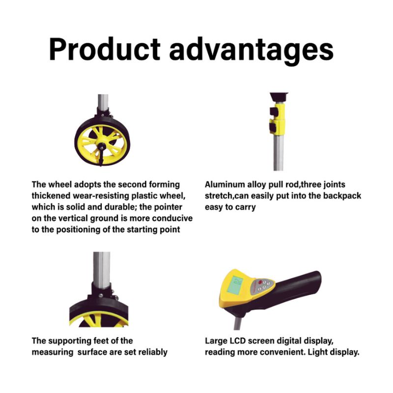 GLINK GLT106 ล้อวัดระยะแบบดิจิตอล วัดได้ไกลสุด 100 กิโลเมตร SKU-02996