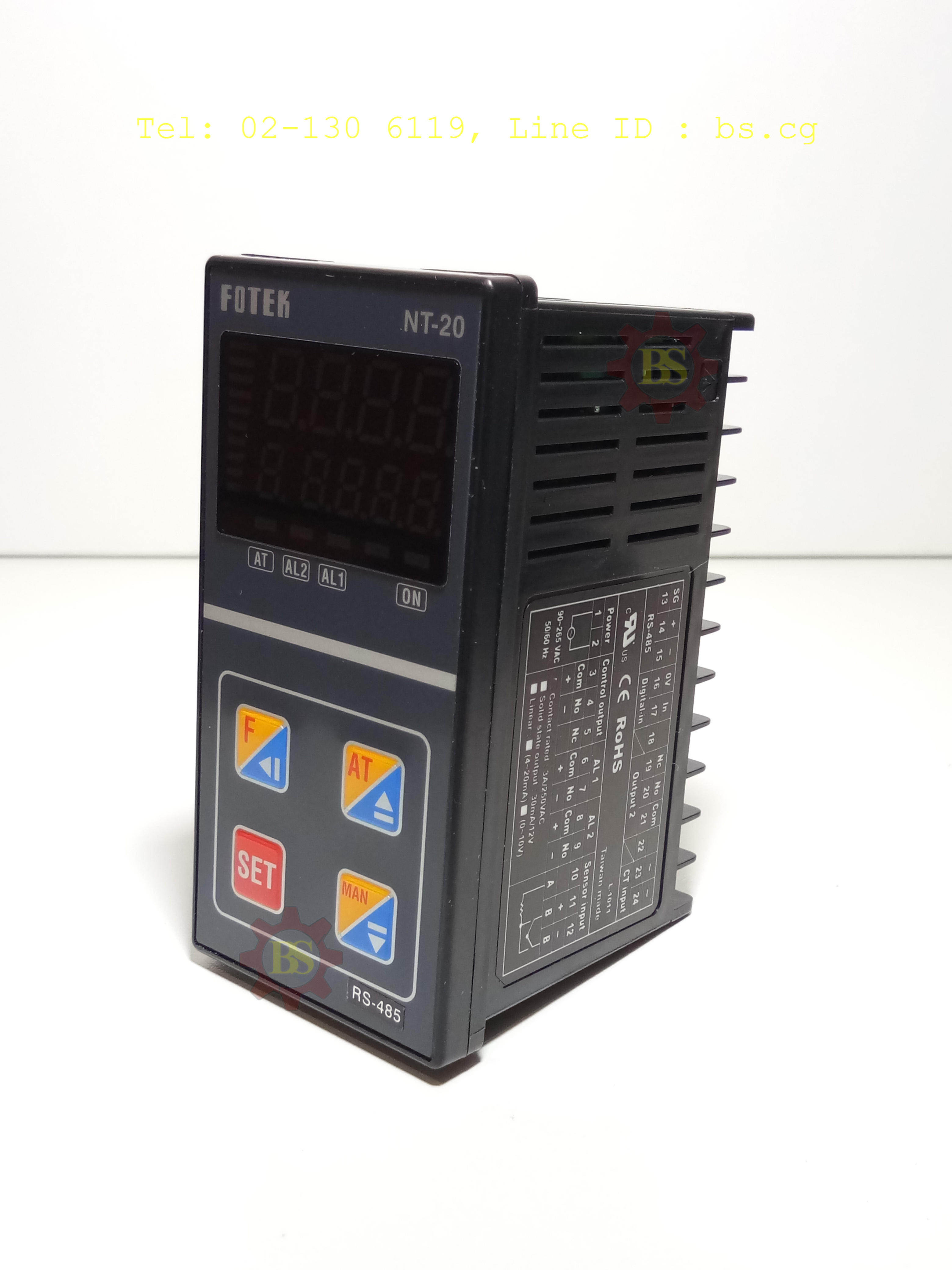 FOTEK : Temperature Controller Output;Relay NT-20R-RS