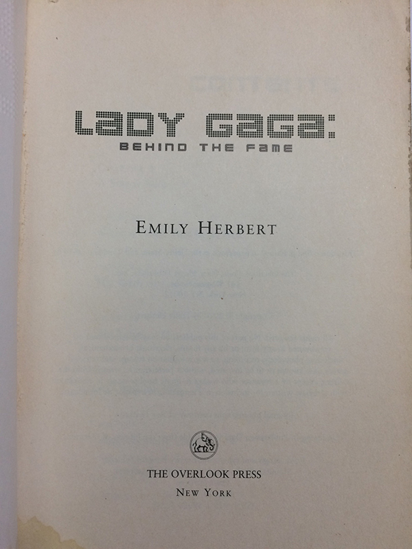 Lady Gaga Behind The Fame