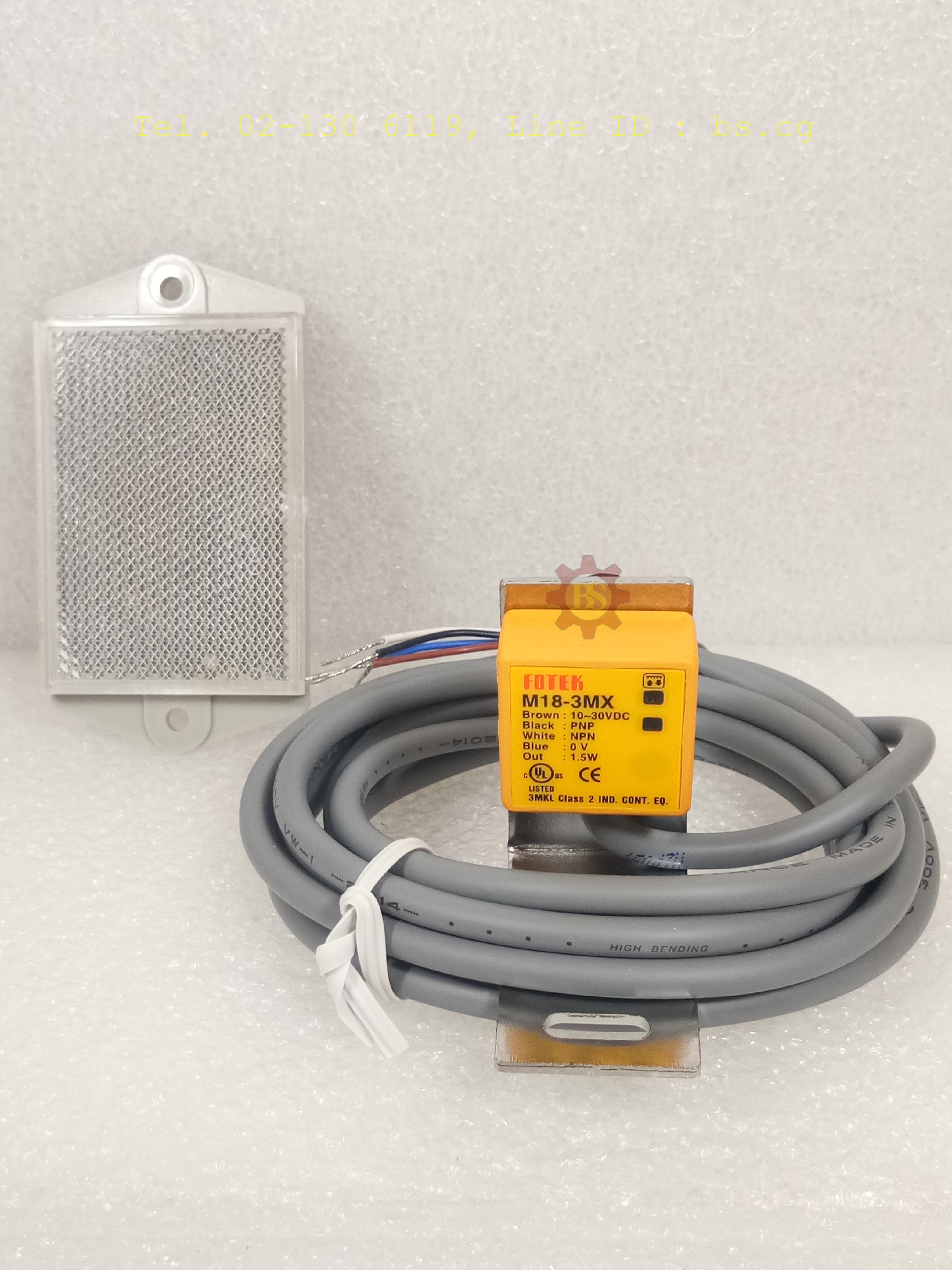 FOTEK: Photo Sensor M18-3MX+MR-1